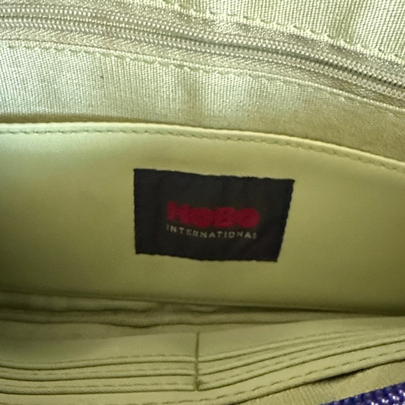 HOBO Purple Leather Clutch - Picture 4 of 5